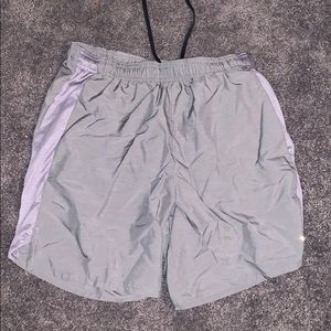 Brand new grey Nike running shorts